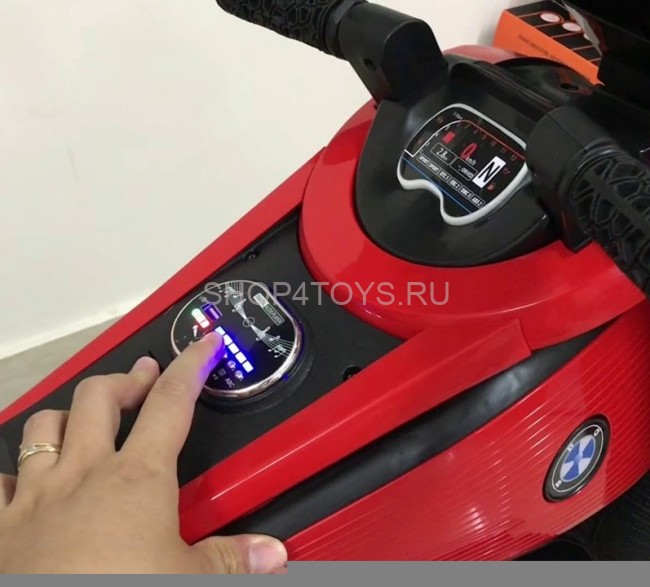 Детский электромотоцикл BMW Vision Next 100 - BQD-6188-ORANGE