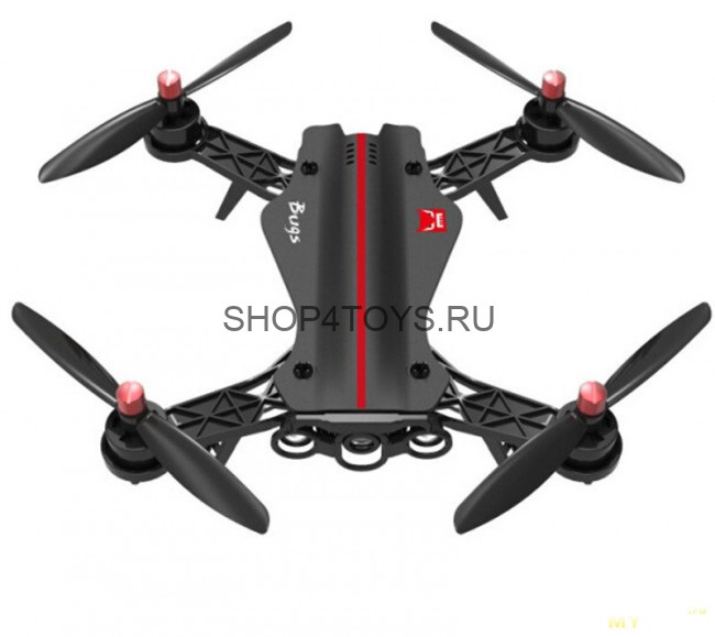 Радиоуправляемый квадрокоптер MJX Bugs 8 + FPV камера RTF 2.4G - B8-C5830 Радиоуправляемый квадрокоптер MJX Bugs 8 + FPV камера RTF 2.4G - B8-C5830