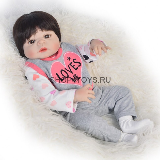 Реборн силиконовая девочка Элла Реборн силиконовая девочка Элла