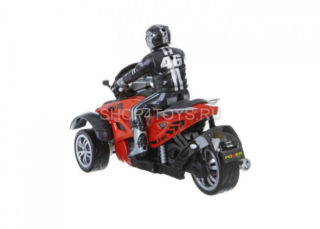 Радиоуправляемый оранжевый мотоцикл Yuan Di Трицикл 1:10 - YD898-T53 Радиоуправляемый оранжевый мотоцикл Yuan Di Трицикл 1:10 - YD898-T53