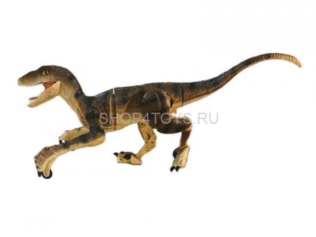 Радиоуправляемый динозавр SUNMIR Велоцираптор (коричневый), звук, свет - SM180-Y Радиоуправляемый динозавр SUNMIR Велоцираптор (коричневый), звук, свет - SM180-Y