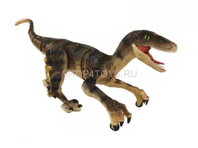 Радиоуправляемый динозавр SUNMIR Велоцираптор (коричневый), звук, свет - SM180-Y Радиоуправляемый динозавр SUNMIR Велоцираптор (коричневый), звук, свет - SM180-Y