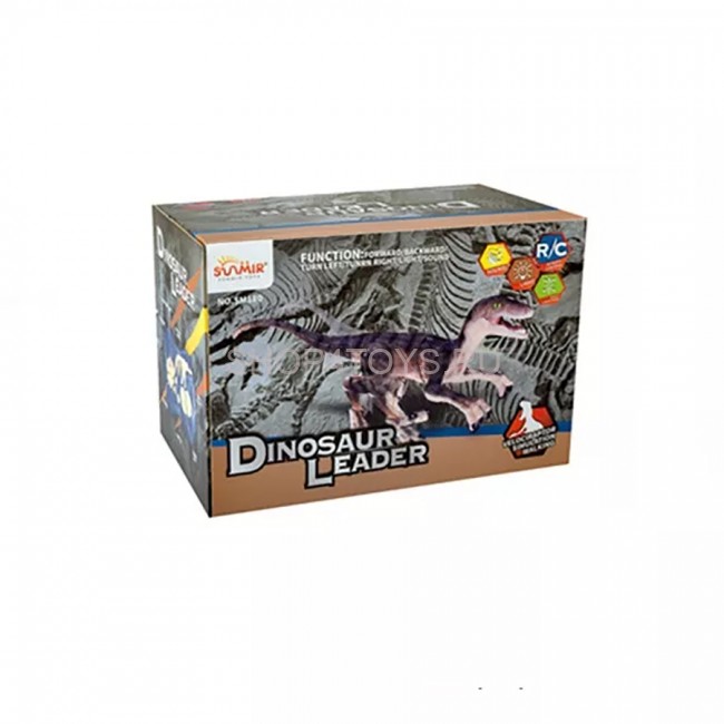 Радиоуправляемый динозавр SUNMIR Велоцираптор (коричневый), звук, свет - SM180-Y Радиоуправляемый динозавр SUNMIR Велоцираптор (коричневый), звук, свет - SM180-Y