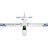 Радиоуправляемый планер Top RC SKY SURFER 1400мм синий 2.4G RTF - TOP068C