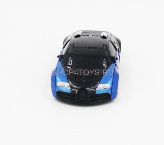 Радиоуправляемый трансформер, ползающий по стенам MZ Bugatti Veyron Blue 1:24 - 2815P-B