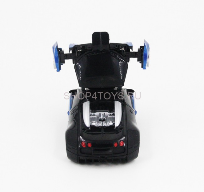 Радиоуправляемый трансформер, ползающий по стенам MZ Bugatti Veyron Blue 1:24 - 2815P-B