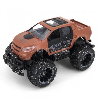 Радиоуправляемый оранжевый джип ZC333 4WD 1:14 2.4G - 333-MUD01B Радиоуправляемая машинка с полным приводом и пультом управления 2.4G. В комплекте вы покупаете полный набор с аккумулятором и зарядным устройством