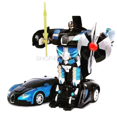 Радиоуправляемый трансформер MZ Bugatti Veyron Blue 1:22 - 2331X Радиоуправляемый трансформер MZ Bugatti Veyron Blue 1:22 - 2331X