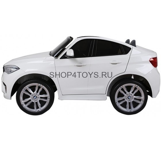 Детский электромобиль BMW X6M White 12V - JJ2168-W