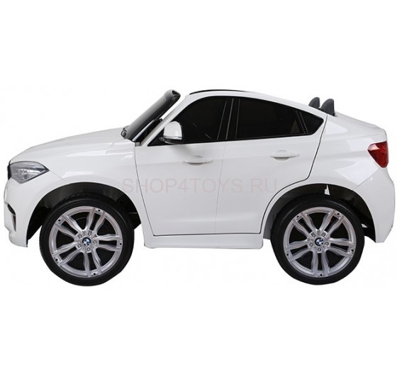 Детский электромобиль BMW X6M White 12V - JJ2168-W
