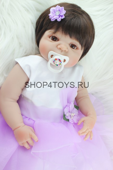 Реборн силиконовая полностью девочка Эвелина Реборн силиконовая полностью девочка Эвелина