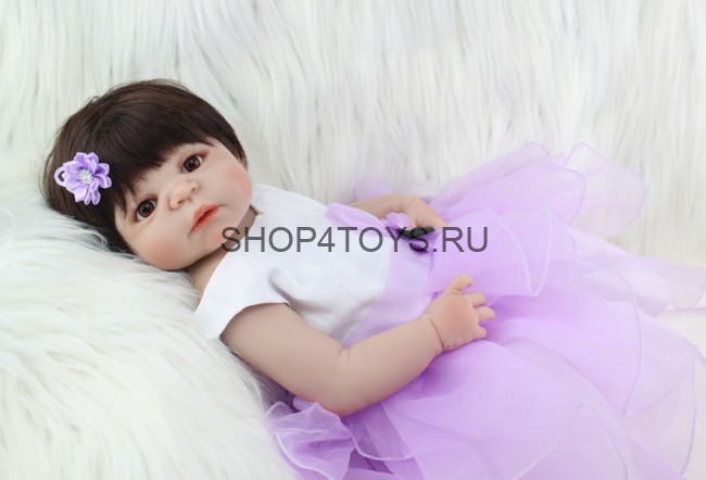 Реборн силиконовая полностью девочка Эвелина Реборн силиконовая полностью девочка Эвелина