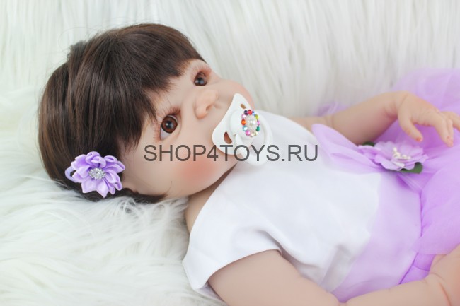 Реборн силиконовая полностью девочка Эвелина Реборн силиконовая полностью девочка Эвелина