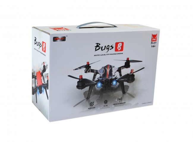 Радиоуправляемый квадрокоптер MJX Bugs 8 + FPV очки + FPV камера RTF 2.4G - MJX B8-G3-D43-C5830 Радиоуправляемый квадрокоптер MJX Bugs 8 + FPV очки + FPV камера RTF 2.4G - MJX B8-G3-D43-C5830