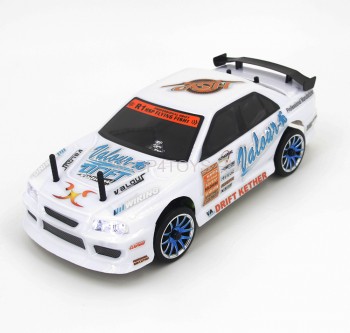 Радиоуправляемый автомобиль для дрифта HSP Flying Fish 2 - 1:16 4WD - 94163T3-16331W - 2.4G Полностью готовая к эксплуатации полноприводная  автомодель для дрифта HSP с электродвигателем серии 380 со светодиодной подсветкой