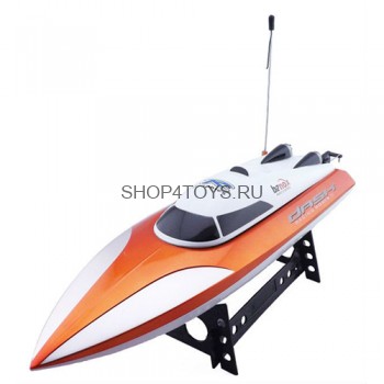 Радиоуправляемый катер Double Horse K-Marine 2 - 7010 Киль поворачивается пропорционально колесу управления, катер может двигаться задним ходом.