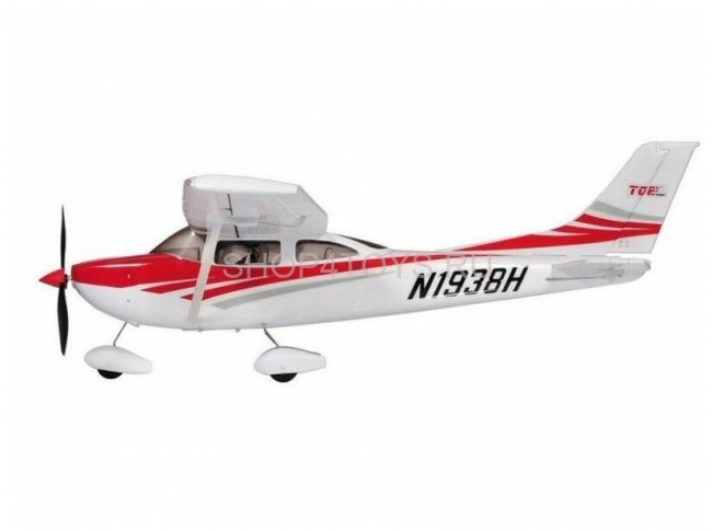 Радиоуправляемый самолет Top RC Cessna 182 400 class красный 965 мм RTF 2.4G - TOP003C Радиоуправляемый самолет Top RC Cessna 182 400 class красный 965 мм RTF 2.4G - TOP003C