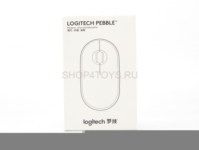 Беспроводная компактная мышь Logitech Pebble M350 Pink - 910-005575