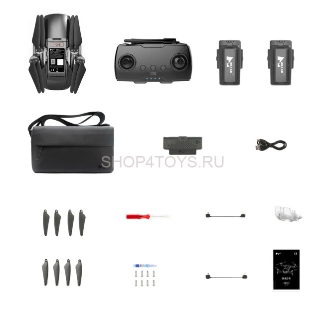 Квадрокоптер Hubsan BlackHawk 2 (2 батареи) RTF - HUBSAN BlackHawk 2 COMBO-2 Квадрокоптер Hubsan BlackHawk 2 (2 батареи) RTF - HUBSAN BlackHawk 2 COMBO-2