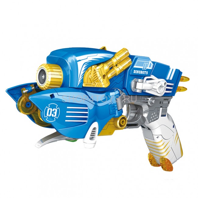 Динобот Pterosaur трансформер - пистолет с патронами и мишенью - SB377 Динобот Pterosaur трансформер - пистолет с патронами и мишенью - SB377