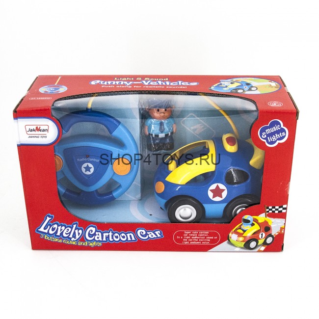 Детская радиоуправляемая машина "Полиция" - 6601 Детская радиоуправляемая машина "Полиция" - 6601