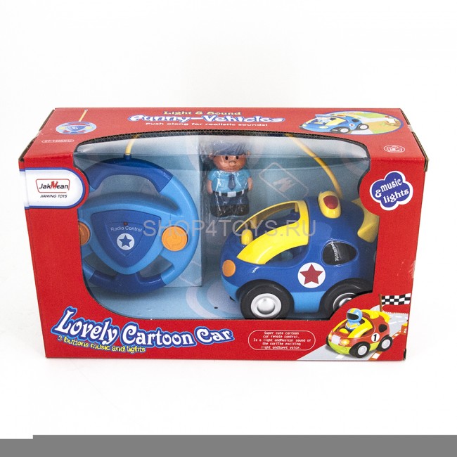 Детская радиоуправляемая машина "Полиция" - 6601 Детская радиоуправляемая машина "Полиция" - 6601