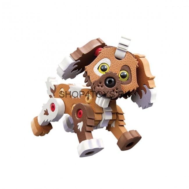 Мягкий конструктор из EVA Soft Blocks "Дружок" 62 детали - 3102