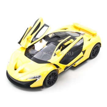 Радиоуправляемая машина MZ McLaren P1 Yellow 1:14 - 2312-Y Модель поставляется в полностью готовом виде, необходимо только зарядить аккумуляторы модели и можно приступать к гонкам.