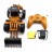 Радиоуправляемый бульдозер HUI NA TOYS масштаб 1:18 - HN1520