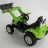 Детский электромобиль трактор на аккумуляторе 12V / зеленый - JS328A-GREEN