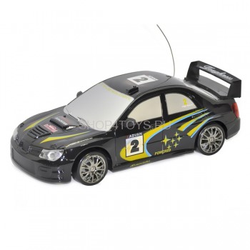 Радиоуправляемая машинка для дрифта Subaru Impreza 1:24 - 666-280 ПОЛНЫЙ ПРИВОД! Сменные колеса! Светящиеся фары при движении вперед, задние светящиеся стоп-сигналы!
