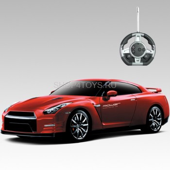 Радиоуправляемый конструктор - автомобиль Nissan GT-R - 2028-1F02B Это не просто радиоуправляемая игрушка, но и конструктор. В набор конструктора входит 22 детали для сборки 1 автомобиля