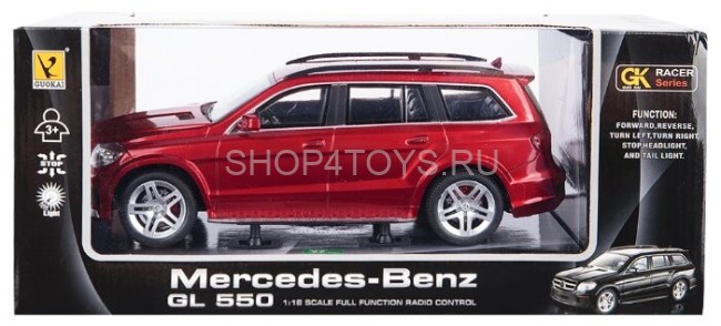 Радиоуправляемая машина Mercedes GL550 1:18 - 866-1820S-RED Радиоуправляемая машина Mercedes GL550 1:18 - 866-1820S-RED