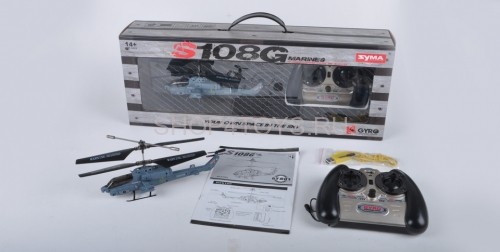 Радиоуправляемый вертолет - S108G с гироскопом Радиоуправляемый вертолет - S108G с гироскопом