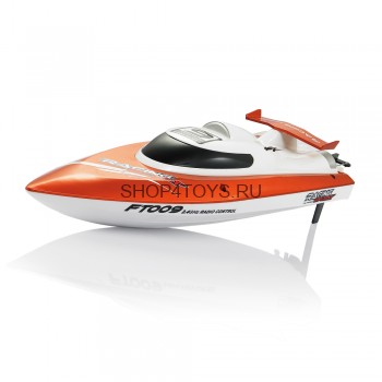 Радиоуправляемый катер Fei Lun High Speed Orange Boat 2.4GHz - FT009 FT009 High Speed - это радиоуправляемый катер со сверхскоростью, охлаждение двигателя осуществляется водой.