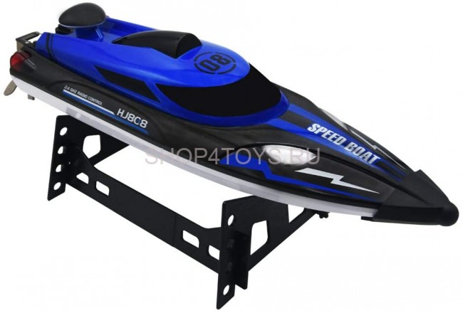 Радиоуправляемый катер Blue SpeedBoat (36 см, 25 км/ч, 2.4G) - HJ808-A2 Радиоуправляемый катер Blue SpeedBoat (36 см, 25 км/ч, 2.4G) - HJ808-A2