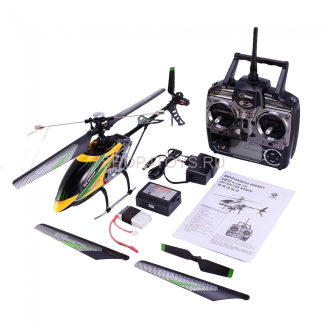 Радиоуправляемый вертолет WL toys Sky Dancer Brushless 2.4G - V912-BL Радиоуправляемый вертолет WL toys Sky Dancer Brushless 2.4G - V912-BL