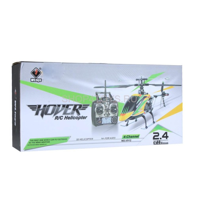 Радиоуправляемый вертолет WL toys Sky Dancer Brushless 2.4G - V912-BL Радиоуправляемый вертолет WL toys Sky Dancer Brushless 2.4G - V912-BL