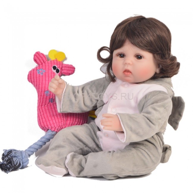 Реборн силиконовая девочка Дариночка
