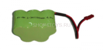 Аккумулятор Ni-MH 6V 1100ma - 02155 Аккумулятор Ni-MH 6V 1100ma - 02155(83014)