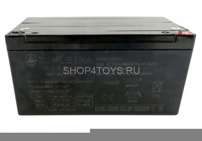 Аккумулятор XINLEINA 24V7Ah/20HR 12-FM-7 - X-12FM7 Аккумулятор XINLEINA 24V7Ah/20HR 12-FM-7 - X-12FM7