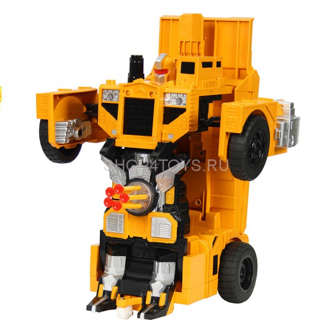 Радиоуправляемый робот-трансформер Самосвал 1:14, стреляет присосками - 2379PF Радиоуправляемый робот-трансформер Самосвал 1:14, стреляет присосками - 2379PF