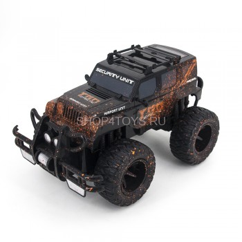 Радиоуправляемый черный внедорожник YED MUD SUV 1:16 - YE81407 Средний джип, который выпущен в масштабе 1:16 и без труда может преодолевать любые грязевые трассы
