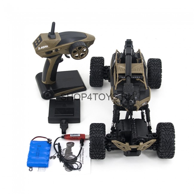 Радиоуправляемый краулер-амфибия Crazon Khaki Crawler 4WD c WiFi FPV камерой - 171604B Радиоуправляемый краулер-амфибия Crazon Khaki Crawler 4WD c WiFi FPV камерой - 171604B