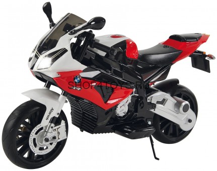 Детский электромотоцикл BMW S1000PR Red 12V - JT528-RED