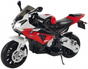 Детский электромотоцикл BMW S1000PR Red 12V - JT528-RED Детский электромотоцикл BMW S1000PR Red 12V - JT528-RED
