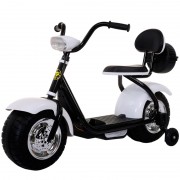 Детский электромотоцикл CityCoco - QK-306-WHITE Детский электромотоцикл CityCoco - QK-306-WHITE