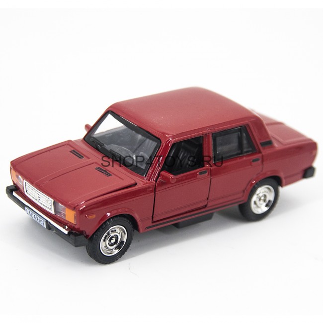 Металлическая модель Лада 2107 Red (свет, звук, инерция) 1:32 - 82107D-12 Металлическая модель Лада 2107 Red (свет, звук, инерция) 1:32 - 82107D-12