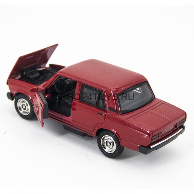 Металлическая модель Лада 2107 Red (свет, звук, инерция) 1:32 - 82107D-12 Металлическая модель Лада 2107 Red (свет, звук, инерция) 1:32 - 82107D-12