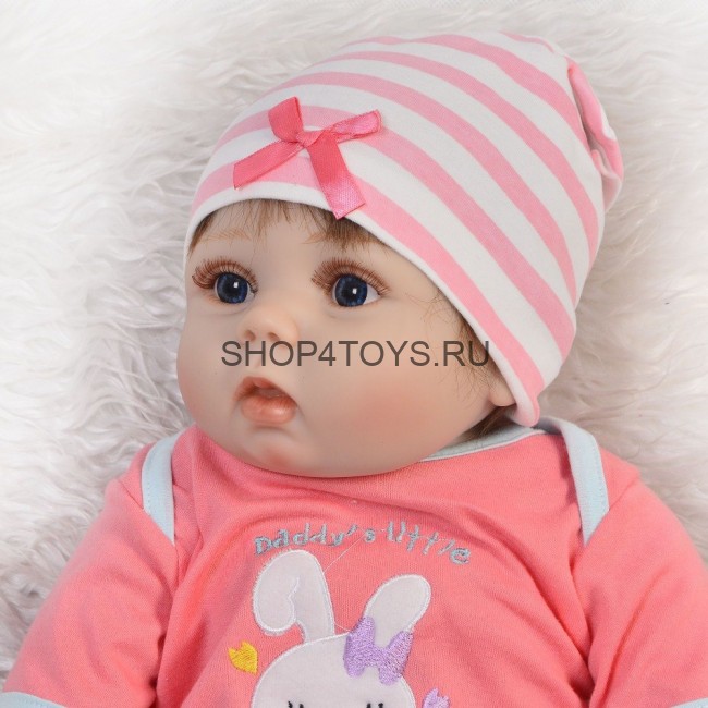 Реборн силиконовая девочка Адель Реборн силиконовая девочка Адель